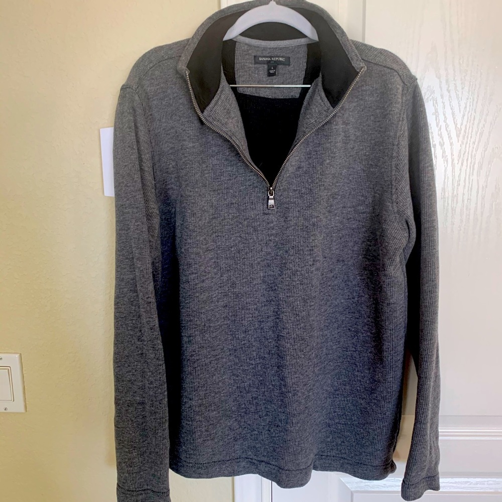 Banana Republic Half-Zip Sweater